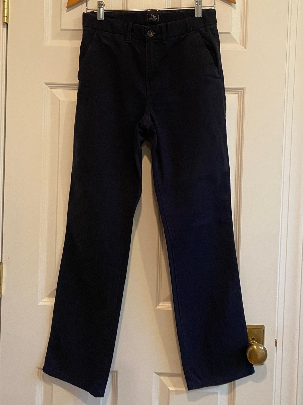 Gap Kids Navy Straight-Leg Pants, Sz 16